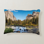 カリフォルニア州ヨセミテ国立公園 アクセントクッション (裏面)