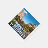 カリフォルニア州ヨセミテ国立公園 スタンダードカクテルナプキン (角)