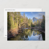 カリフォルニア州ヨセミテ国立公園 ポストカード (正面/裏面)
