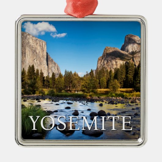 カリフォルニア州ヨセミテ国立公園 メタルオーナメント (正面)