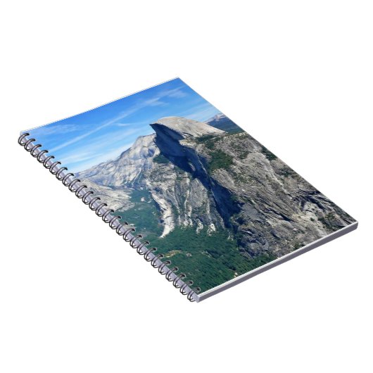 カリフォルニア州ヨセミテ、氷河ポイントからのハーフドーム ノートブック (右側)