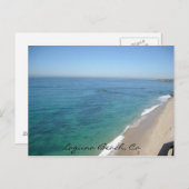 カリフォルニア州ラグナビーチ ポストカード (正面/裏面)