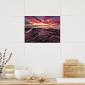 カリフォルニア州ラジョラのタイドプール ポスター (キッチン)