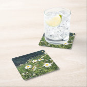 カリフォルニア州ラジョラコーブのワイルドフラワーズ スクエアペーパーコースター (インサイチュ)