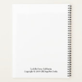 カリフォルニア州ラジョラコーブ プランナー手帳 (裏面)