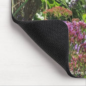 カリフォルニア州ラジョラコーブ、ワイルドフラワーズ マウスパッド (コーナー)