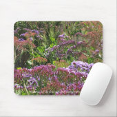 カリフォルニア州ラジョラコーブ、ワイルドフラワーズ マウスパッド (マウス)