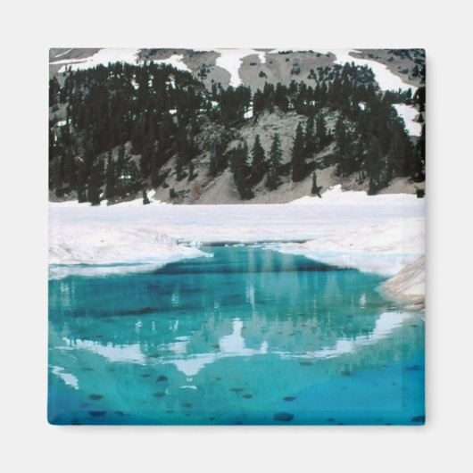 カリフォルニア州ラッセン火山国立公園 マグネット (正面)