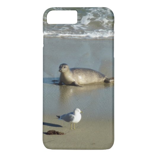 カリフォルニア州ラホヤのゴマフアザラシ Case-Mate iPhoneケース (裏面)