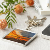 カリフォルニア州ラ絵画ジョーラ、Scripps Pierのバージョン キーホルダー (側面)