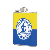 カリフォルニア州リバーサイド州旗 フラスク (左)