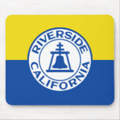 カリフォルニア州リバーサイド州旗 マウスパッド (正面)