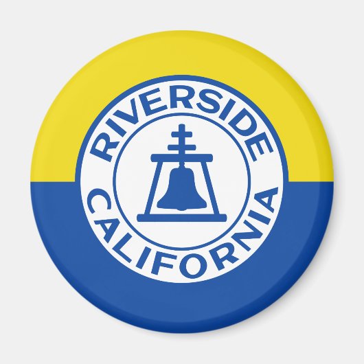 カリフォルニア州リバーサイド州旗 マグネット (正面)
