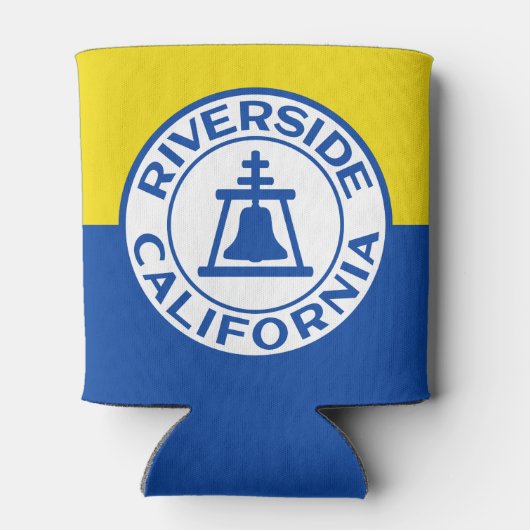 カリフォルニア州リバーサイド州旗 缶クーラー (裏面)