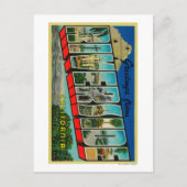 カリフォルニア州リバーサイド – ラージ・レター・シーン ポストカード (正面)