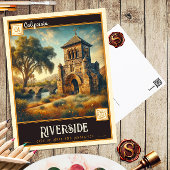 カリフォルニア州リバーサイド |ヴィンテージはがき ポストカード
