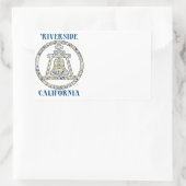 カリフォルニア州リバーサイド – A Tribute 長方形シール (バッグ)