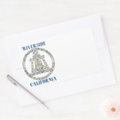 カリフォルニア州リバーサイド – A Tribute 長方形シール (封筒)
