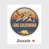 カリフォルニア州レイクカリフォルニア シール (シート)