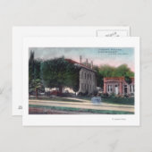 カリフォルニア州レイクポートの裁判所外観 ポストカード (正面/裏面)