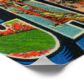 カリフォルニア州レッドウッドナットル公園 ポスター (角)