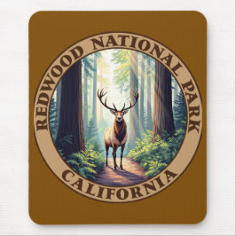 カリフォルニア州レッドウッド国立公園 マウスパッド