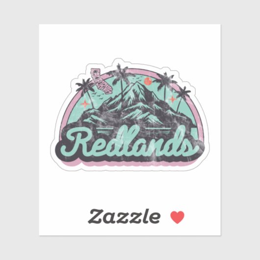 カリフォルニア州レッドランズ シール (シート)