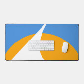 カリフォルニア州レディング州旗 デスクマット (キーボード&マウス)