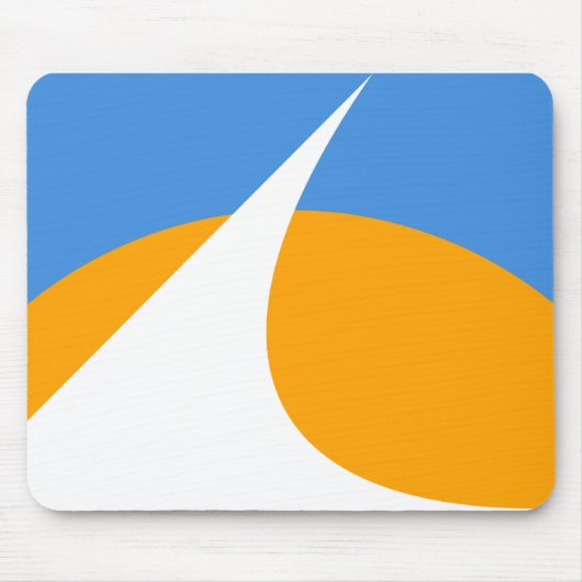 カリフォルニア州レディング州旗 マウスパッド (正面)