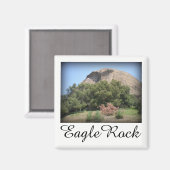 カリフォルニア州ロサンゼルスのイーグルロックモニュメント マグネット (正面/裏面)