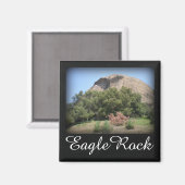 カリフォルニア州ロサンゼルスのイーグルロックモニュメント マグネット (正面/裏面)