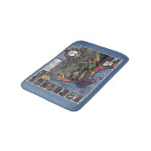 カリフォルニア州ロサンゼルス 古地図 空中鳥瞰図 バスマット (アングル)