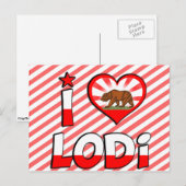 カリフォルニア州ロディ ポストカード (正面/裏面)