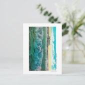 カリフォルニア州ロングビーチのブレーカー ポストカード (スタンド正面)