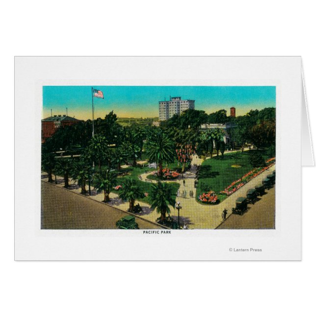 カリフォルニア州ロングビーチの太平洋公園 (正面横)