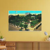 カリフォルニア州ロングビーチの太平洋公園 キャンバスプリント (インサイチュ (リビング))