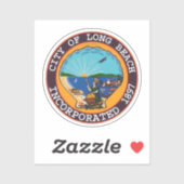 カリフォルニア州ロングビーチシール シール (シート)