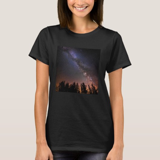 カリフォルニア州ローズバレー | 天の川 Tシャツ (正面)
