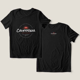 カリフォルニア州ヴェニスビーチのビンテージサンセットサーフ トライブレンドＴシャツ