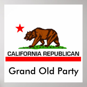 カリフォルニア州共和党 ポスター
