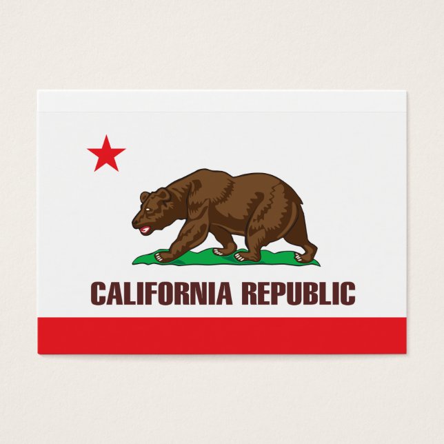 カリフォルニア州国旗 (正面)