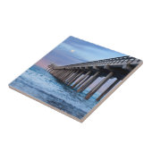 カリフォルニア州埠頭上満月 タイル (側面)