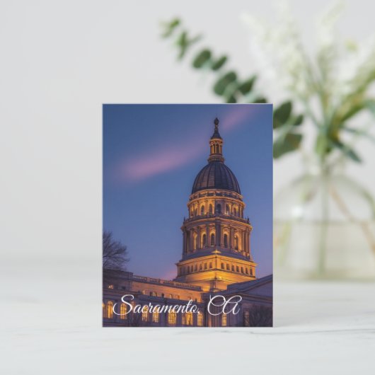 カリフォルニア州州首都サクラメント ポストカード (スタンド正面)