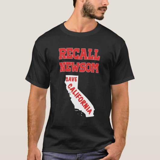 カリフォルニア州救共和党の政治を想起 Tシャツ (正面)