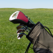 カリフォルニア州旗とゴルフドライバーカバー，アメリカ ゴルフヘッドカバー (インサイチュ)