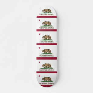 カリフォルニア州旗のスケートボード スケートボード