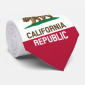 カリフォルニア州旗のデザイン ネクタイ (ロール)