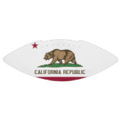 カリフォルニア州旗を持つ愛国的なアメリカンフットボール アメリカンフットボール (パネル)