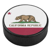 カリフォルニア州旗を持つ愛国的なホッケーパック アイスホッケーパック (3/4)