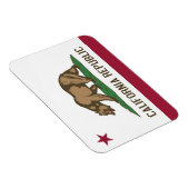 カリフォルニア州旗を持つ愛国的な柔軟な磁石 マグネット (右側)